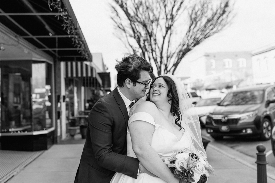 downtown fayetteville wedding photos