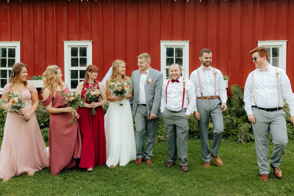 terra nue farm minnesota wedding photos